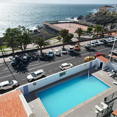 1st Line Sea View - Ocean Terrace And Pool - Plaza Lejlighed Puerto de Santiago (Tenerife)