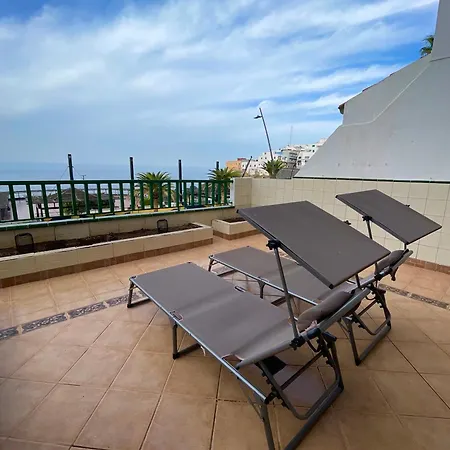 1st Line Sea View - Plaza Puerto de Santiago (Tenerife)